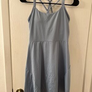 Light Blue Strappy Dress